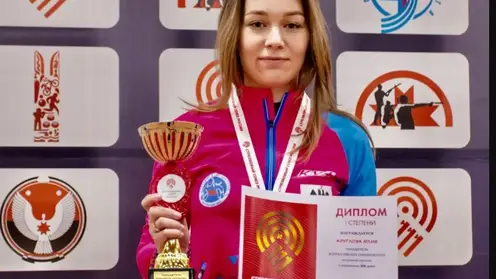 Красноярская спортсменка стала лучшей на всероссийских соревнованиях по пулевой стрельбе
