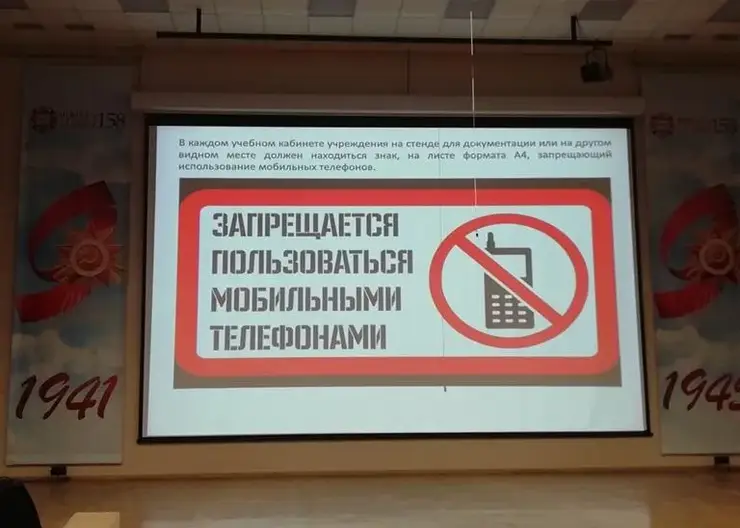 В красноярской школе могут появиться глушилки сотовой связи