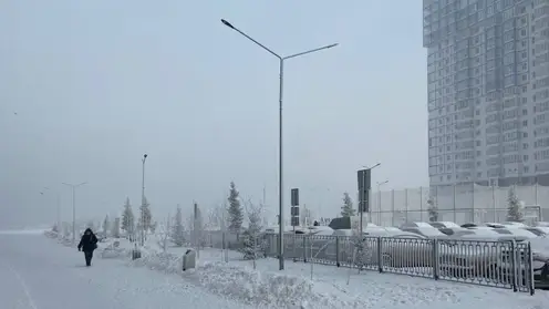 -22 градуса и небольшой снег ожидается в Красноярске 17 февраля
