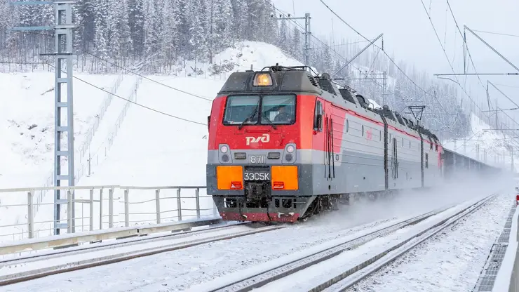 Тридцать грузовых электровозов «Ермак» пополнили парк Красноярской железной дороги в 2022 году