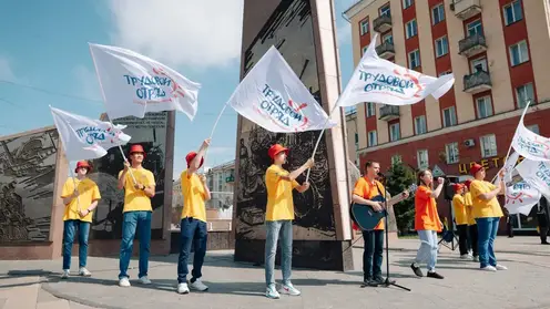 В Красноярске около пяти тысяч подростков работали в Трудовом отряде главы города в этом году